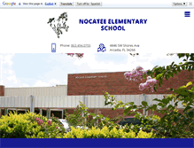 Tablet Screenshot of nes.desotoschools.com